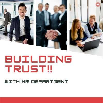 Building Trust with HR Department