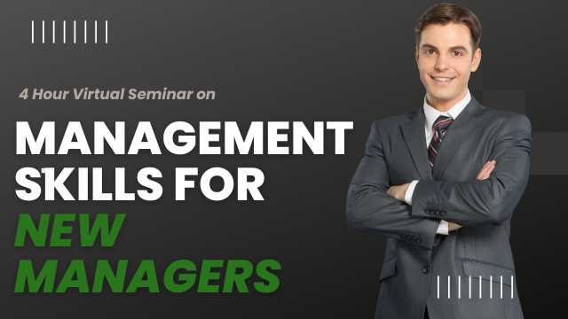 Management Skills for New Managers