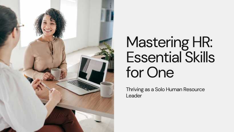 Mastering HR as a Department of One